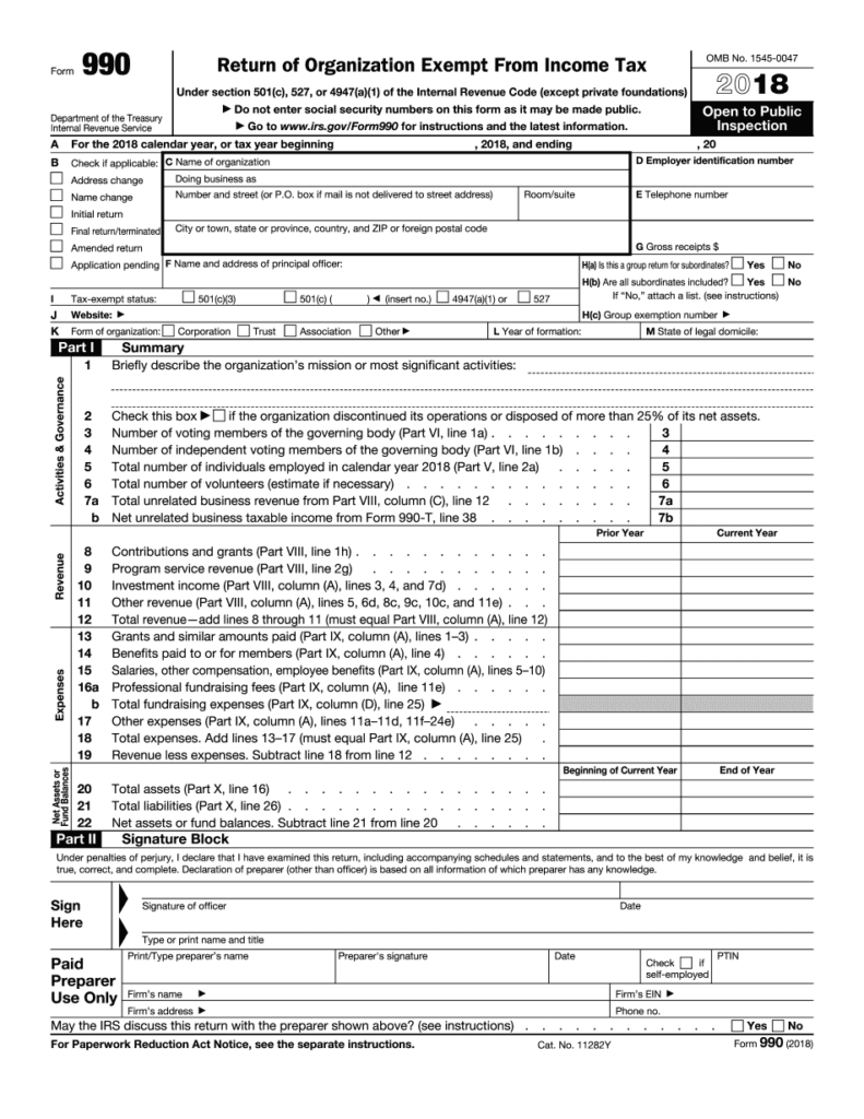 Printable IRS 990 2022 Form Rhode Island Fill Exactly For Your State