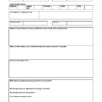 Printable Workplace Accident Report Form Printable Forms Free Online