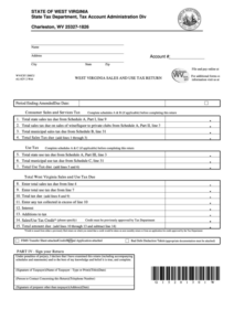 Printable Wv Tax Forms Printable Forms Free Online