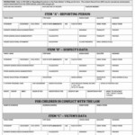 Professional Police Incident Report Template Doc Report Template