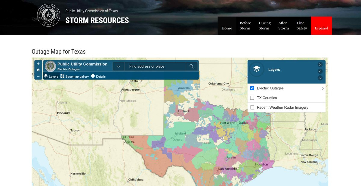 PUC Of Texas On Twitter If You Are Experiencing Outages Contact Your