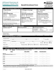 Qualcare Eft Enrollment Form Enrollment Form