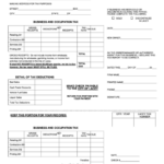 Quarterly Tax Report Form Lacey Washington Printable Pdf Download