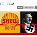 Royal Dutch Shell Homepage With Nazi Symbols Royal Dutch Shell Plc