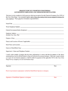 San Diego Tax Exempt Form Fill Out And Sign Printable PDF Template