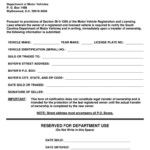 Scdmv Form 416 Fill Out Sign Online DocHub