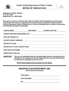 Scdmv Form 416 Fill Out Sign Online DocHub