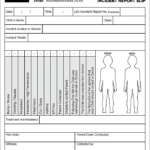 School Incident Report Template