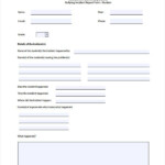 School Incident Report Template 8 PROFESSIONAL TEMPLATES Incident