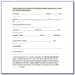 Sports Injury Incident Report Form Template