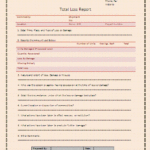 Stock Loss Report Template Free Report Templates