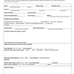 Student Injury Report Form Fill Out Sign Online DocHub