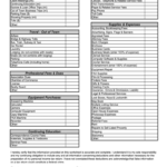 Tax Deduction Worksheet Realtors Fill Online Printable Fillable