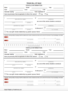 Texas Dps Boat Trailer Title Transfer Form TransferForm