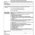 TFL018 SAFE SCHOOLS INCIDENT REPORTING FORMS Stopr