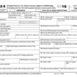 The Tax Times The Newly Issued Form 1042 S Foreign Person s U S