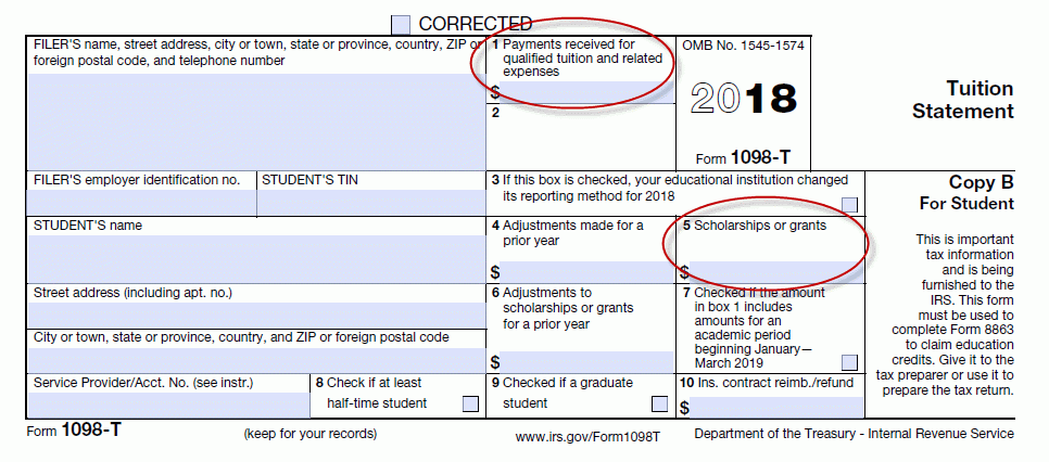 Understanding The 1098 T Form Graduate School