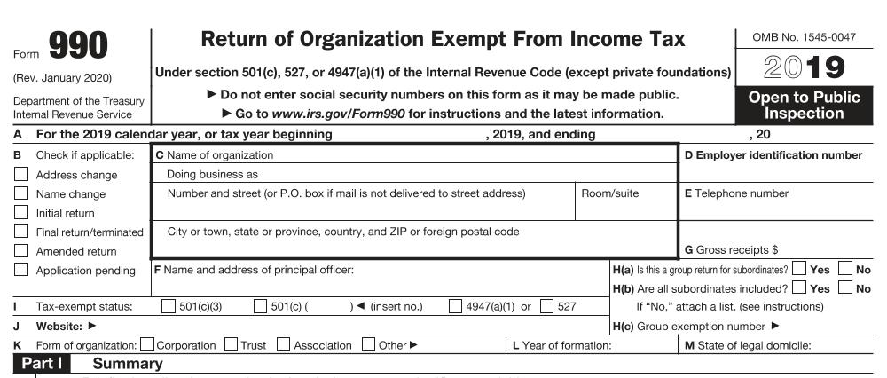 Understanding The IRS Form 990 Foundation Group 