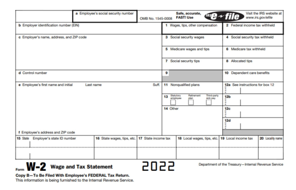 Understanding Your IRS Form W 2