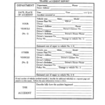 Vehicle Accident Report Form Fill Out And Sign Printable PDF Template