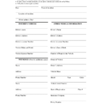 Vehicle Accident Report Form Template