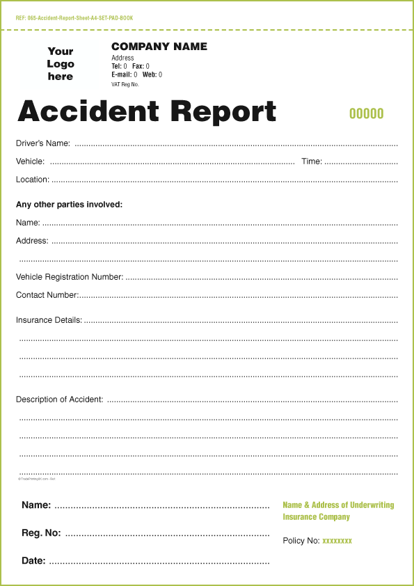 Vehicle Accident Report Template 2 PROFESSIONAL TEMPLATES Report 