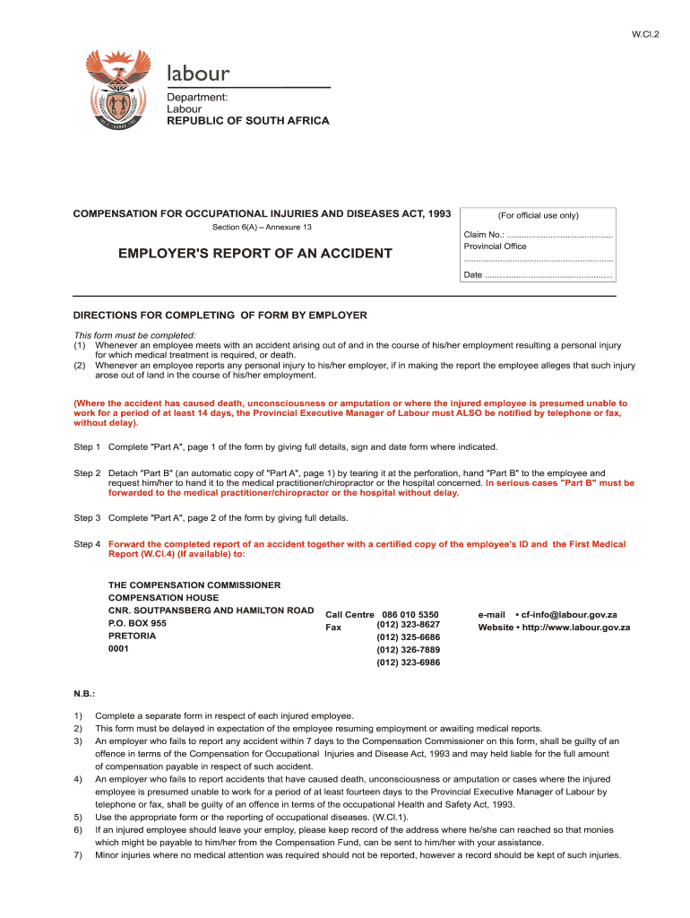 Wcl2 Form Fill Online Printable Fillable Blank PdfFiller