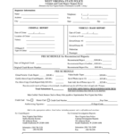 West Virginia Crash Report Fill Online Printable Fillable Blank