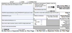 What Is HSA Tax Form 5498 SA HSA Edge