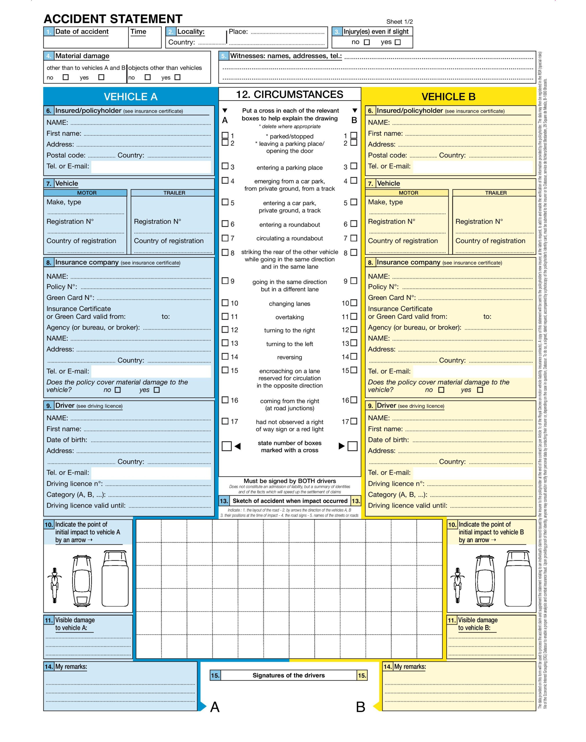 What To Do If You Have An Accident In Spain Car Insurance Spain