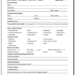 Workplace Accident Report Form Alberta