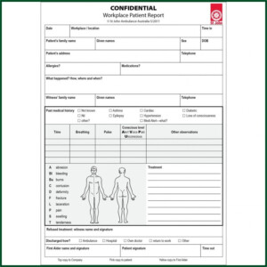 Workplace Incident Report Form Template Nsw Templates Resume