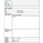 Workplace Printable Accident Report Form Printable Forms Free Online